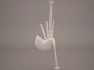 bagpipes 3D Model