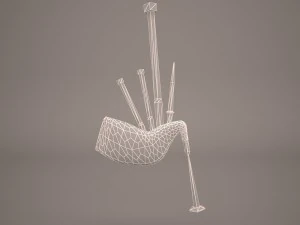 bagpipes 3D Model