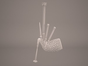 bagpipes Modello 3D