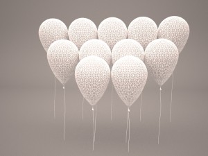 balloons 3D Model