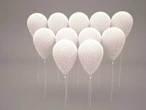 balloons 3D Model