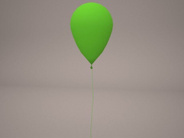 modèle 3D de Ballon sur une ficelle - 3D Asset - TurboSquid 1898618