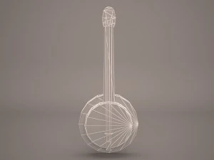 banjo 3D Model