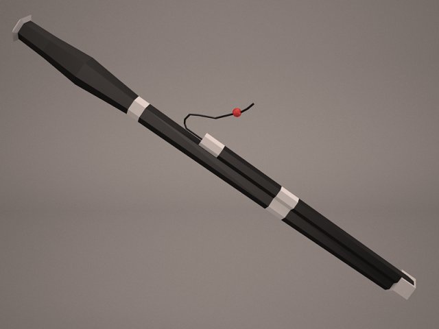 bassoon 3D Model .c4d .max .obj .3ds .fbx .stl .blend 