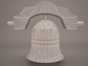 old bell 3D Модель