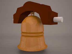old bell 3D Модель