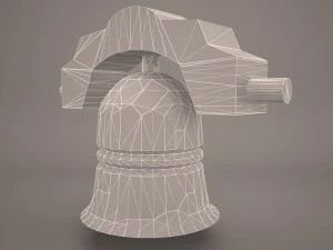 old bell 3D Model