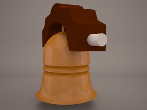 old bell 3D Модель