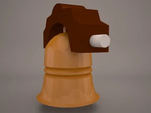 old bell 3D Model