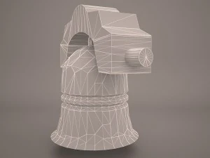 old bell 3D Model