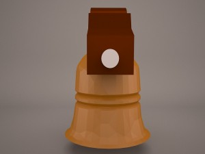 old bell 3D Модель