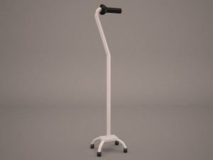 walking cane 3D मॉडल