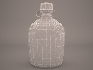 canteen Modello 3D