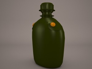 canteen Modello 3D
