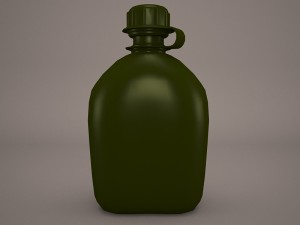 canteen Modello 3D
