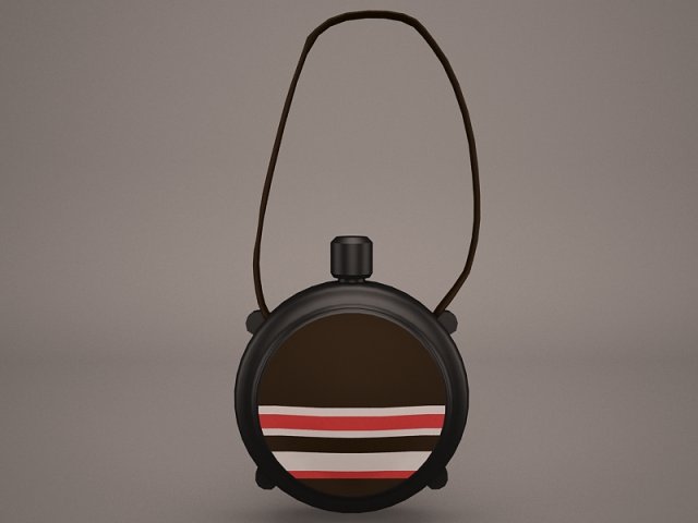 canteen 1 3D 모델 .c4d .max .obj .3ds .fbx .stl .blend 