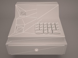 cash register Modelo 3D