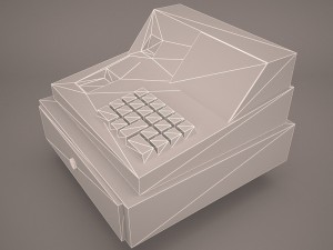 cash register Modelo 3D