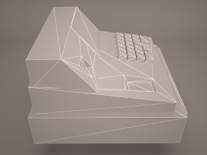 cash register Modelo 3D