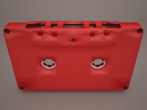 cassetta tape 3D 模型