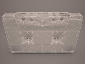 cassetta tape 3D 模型