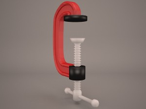 c-clamp Modelo 3D