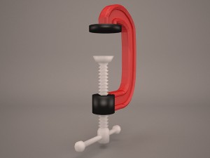 c-clamp Modelo 3D