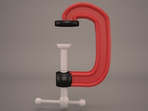 c-clamp Modelo 3D