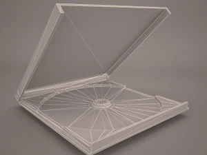 cd jewel case 3D Model