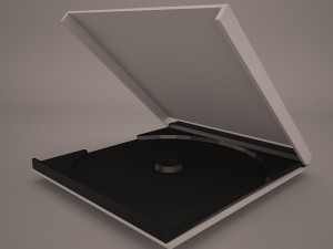cd jewel case Modelo 3D