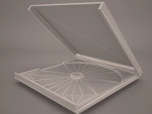 cd jewel case 3D Model