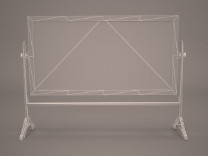 chalkboard 3D 模型
