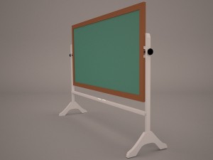 chalkboard 3D 模型