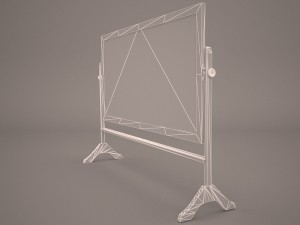 chalkboard 3D 模型