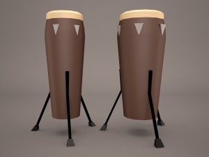 congas 3D Модель