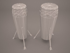 congas 3D Модель