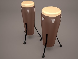 congas 3D Модель