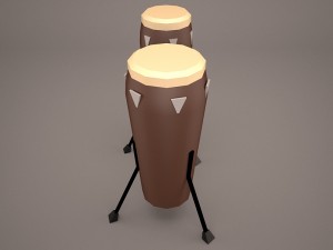 congas 3D Модель