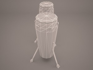 congas 3D Модель