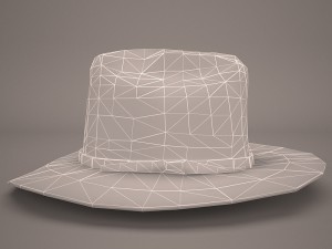 cowboy hat Modèle 3D