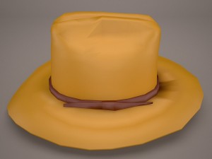cowboy hat Modèle 3D