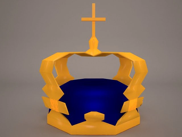 crown 3D Model .c4d .max .obj .3ds .fbx .stl .blend 