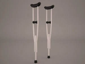 koltuk değneği 3D Model