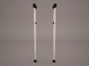 crutches 3D Model