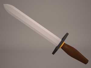 dagger 3Dモデル