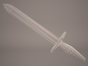 dagger Modelo 3D