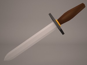 dagger Modelo 3D