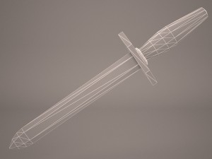dagger Modelo 3D