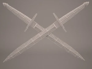 dagger 1 3D Model