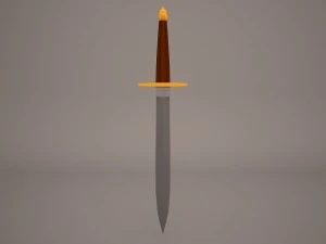 dagger 1 3D Model